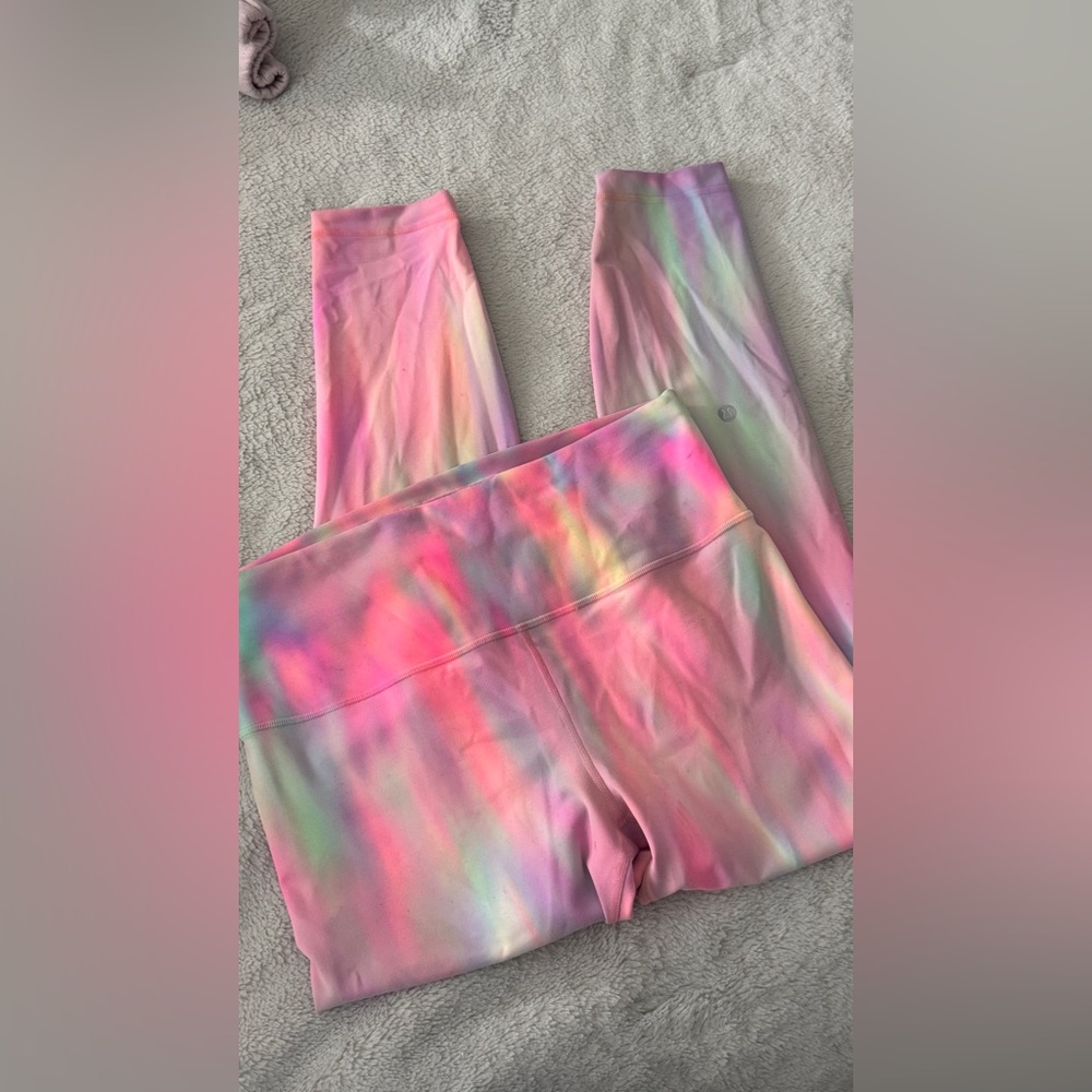 🦄 lululemon wonder train psychedelic leggings 🦄